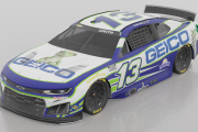 ( FICTIONAL ) Chandler Smith #13 Geico Chevrolet