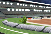 Motor Speedway Of The South. Cars The Video Game Version.