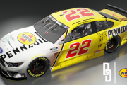 Joey Logano #22 Penzoil Products Mustang 2021 (MENCS19) Fictional